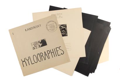 Wassily KANDINSKY (1866-1944) 
Xylographies,...