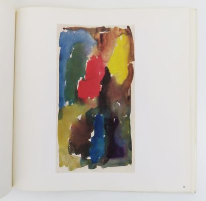 GROHMANN (Will). Hans HARTUNG, Aquarelle...