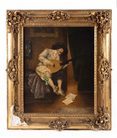 Gustave BARRIER (1871-1953)
Musicien
Huile...