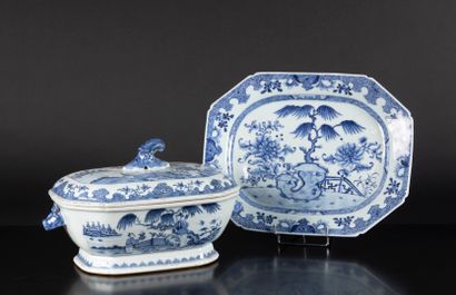 CHINE - Compagnie des Indes XVIIIe siècle
Soupière...