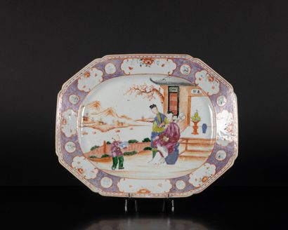 CHINE Compagnie des Indes - XVIIIe siècle
Grand...