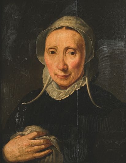 Attributed to Pieter PIETERSZ (1540 - 1603)
Portrait...