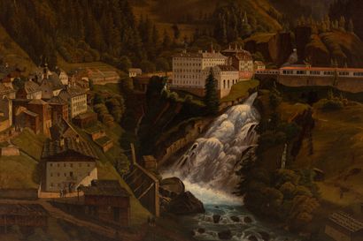 French school of the XIXth century
View of...