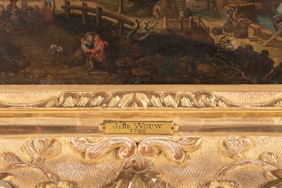 Johannes DE VOU (1660-1707)
Animated mountainous...