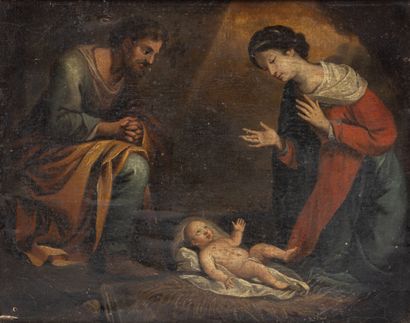 French school of the XVIIIth century
Nativity
Canvas...