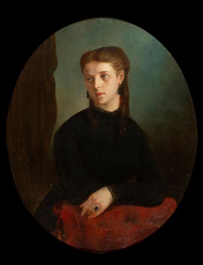 French school of the 19th century
Portrait...