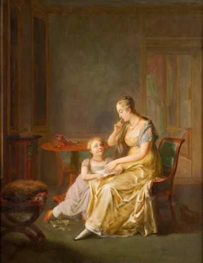 Augustin FRANQUELIN (1798-1839) 
The reading...
