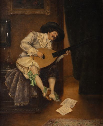 Gustave BARRIER (1871-1953)
Musicien
Huile...