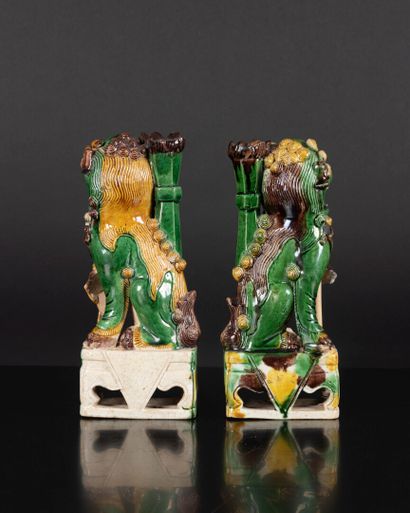 CHINE - Epoque KANGXI (1662 - 1722)
Paire...