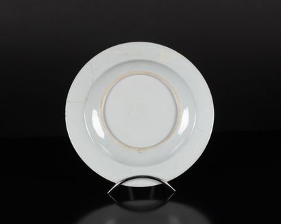 CHINE - Compagnie des Indes XVIIIème siècle
Assiette...