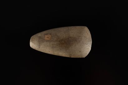 Small polished axe
Greenish stone
France,...