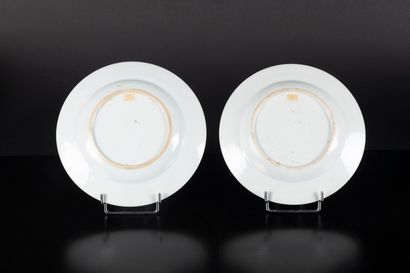 CHINE Compagnie des Indes - XVIIIe siècle
Deux...