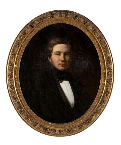 BROSSARD
Portrait of a young man
Oil on canvas,...