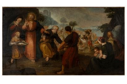 Flemish school of the XVIIth century, entourage...