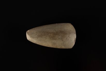 Small polished axe
Greenish stone
France,...