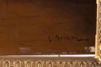 Gustave BARRIER (1871-1953)
Porte étendard
Huile...