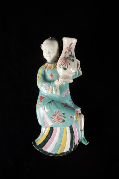 CHINE - Epoque JIAQING (1796 - 1820)
Vase...