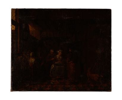 Jan Jozef I HOREMANS (Anvers 1682 - 1759)
Intérieur...