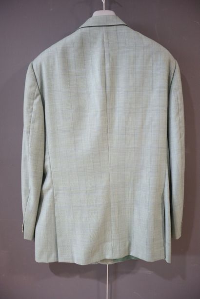 LANVIN. Veste de costume pour homme, vert...