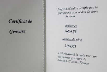 JAEGER LE COULTRE. Montre modèle Reverso...