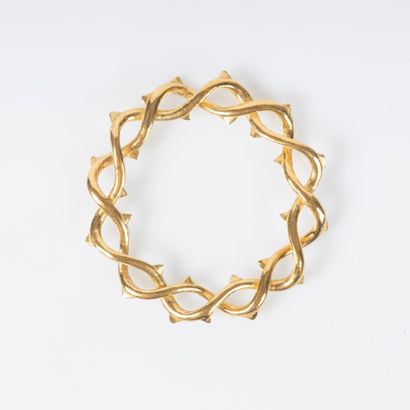 Pendentif en or jaune 18K 750 millièmes présentant...