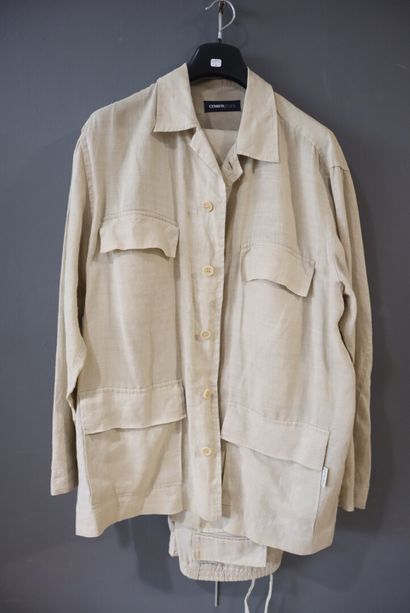 CERRUTI. Ensemble été (veste et pantalon),...
