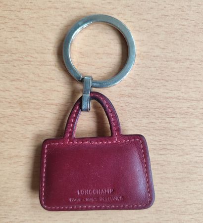 LONCHAMP. Porte-clés formant un sac à main...