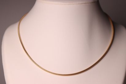 Fancy gold necklace. 8,84g 