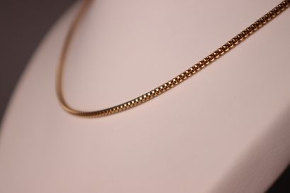 Fancy gold necklace. 8,84g 