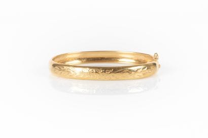 Bracelet in yellow gold 18K 750 thousandths...