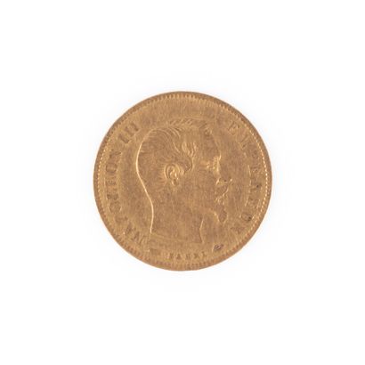 1 gold coin 10FF 1856. 3,14 g