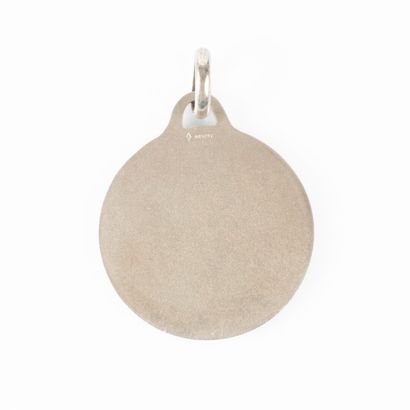 AUGIS
Importante et rare médaille en argent...