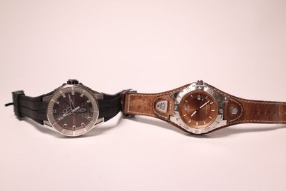 2 montres homme : FESTINA à quartz, RODANIA...