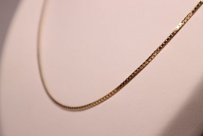 Collier maille fantaisie. 5,15g