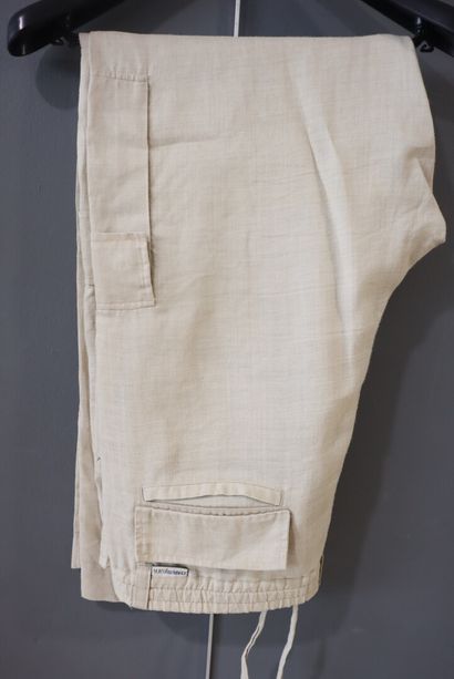CERRUTI. Ensemble été (veste et pantalon),...