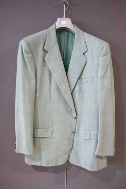 LANVIN. Veste de costume pour homme, vert...