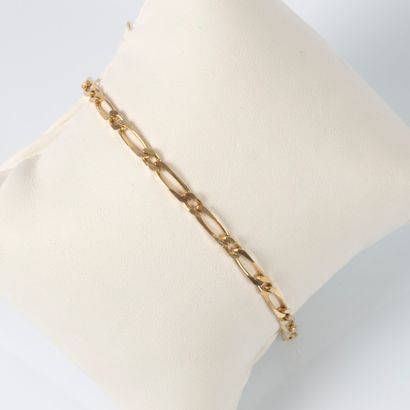 Bracelet in pink gold 18K 750 thousandths...