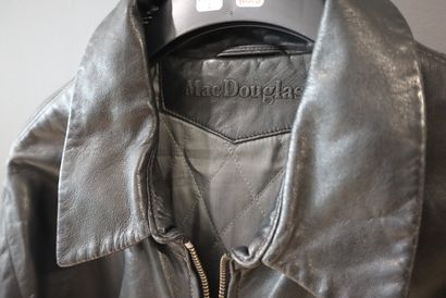 Mac DOUGLAS. Veste homme en cuir noir. Taille...