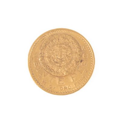 Gold coin 20 Pesos 1917. 16,55 g