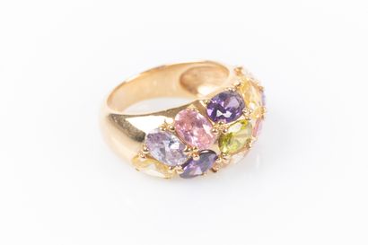 Bague en or jaune 