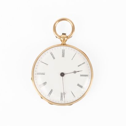 Idrac LE ROY, horloger à Paris. Montre de...