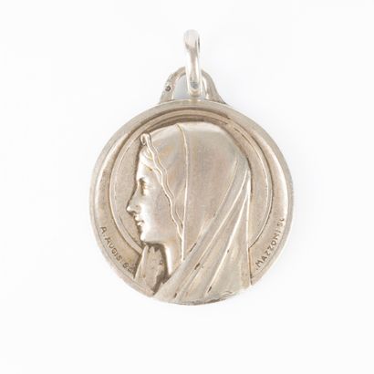 AUGIS
Importante et rare médaille en argent...