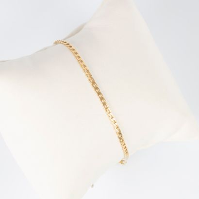 Bracelet in yellow gold 18K 750 thousandths...
