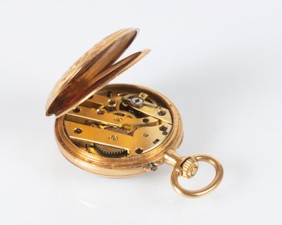 Montre de gouset en or jaune. 14,44 g br...