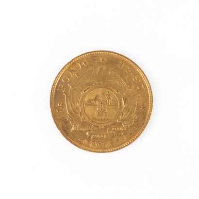 4 coins of 20 francs gold (2 Napoleon III,...