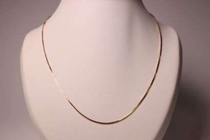 Collier maille fantaisie. 5,15g