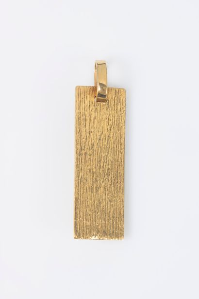 Pendentif en or jaune 18K 750 millièmes de...