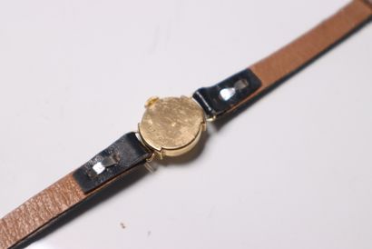Boitier de montre de dame en or, bracelet...