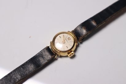Boitier de montre de dame en or, bracelet...