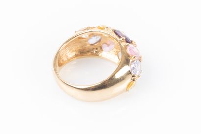 Bague en or jaune 
